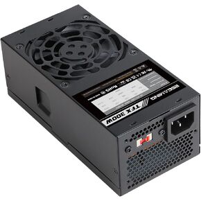 ESGAMING TFX 300W Standard Flex ATX 300W إمدادات الطاقة ، دعم التبديل 115/220V ، جميع الحماية