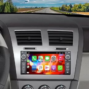 Android 13 Car Stereo for Dodge Challenger 2008-2014/Dodge Avenger 2008-2014 with Wireless Carplay&Android Auto,7 Inch Touchscreen Bluetooth Car Radio with GPS, WiFi, FM Radio,Backup Camera,SWC,MIC