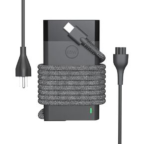 Replacement for Lenovo Laptop Charger USB C, 65W USBC Charger for Lenovo ThinkPad T14 T16 T480 T590 T490 P53s Think pad X1 Yoga 7i Chromebook 2nd Gen Computer Type C AC Power Adapter Cord