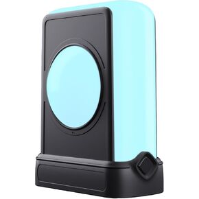 yowu rgb سماعة سماعة الرأس مع شاحن - 4 في محطة الإرساء و 10 أوضاع الضوء السحرية - إكسسوارات ألعاب رائعة (أسود)