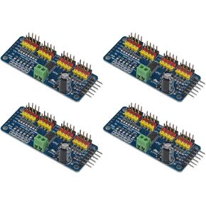 4pcs PCA9685 16-القنوات الوحدة النمطية PWM/Servo/Servo لوحة التحكم IIC للترويب PI والروبوتات MG90S SG90 MG995