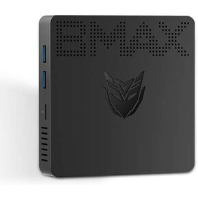 Mini PC Fanless N4000(up to 2.6GHz) 8GB LPDDR4/128GB eMMC HDMI/VGA Port 2.4GHz/5GHz Dual WiFi BT4.2 Mini Computer