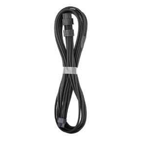CableMod C-Series Pro ModFlex Sleeved 8-pin PCIe Cable for Corsair Type 5 RMX Shift (Black + White, 65cm)