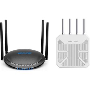 WAVLINK AC1200 WiFi Router with AX1800 Outdoor WiFi Extender Long Range