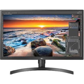 LG 27" 27BL55U-B IPS HDR UHD 4K Monitor (3840 x 2160) with Radeon FreeSync™ Technology, Game Mode, On Screen Controls, Ergonomic Stand & HDCP 2.2 Compatible,Black