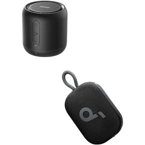 Anker Soundcore Mini & Soundcore Select 4 Go Bluetooth Speaker, Ultra Portable, Up to 20 Hours of Playtime, IP67 Waterproof and Dustproof, Floatable, Powerful Sound, Ideal for Indoors and Outdoors