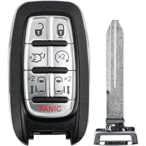 Key Fob Replacement for 2017-2021 Chrysler Pacifica/ 2020 2021 Voyager Car Keyless Entry Remote Control, M3N-97395900, 7 Btn