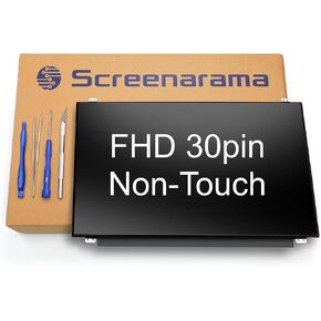 Screenarama استبدال الشاشة الجديدة لـ NV156FHM-N42 ، FHD 1920x1080 ، IPS ، Matte ، LCD LED عرض مع أدوات