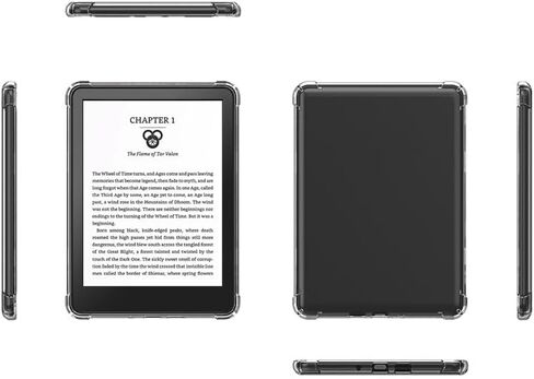 حالة واضحة لـ 6 "Kindle Paperwhite (الجيل العاشر ، الإصدار 2018) - غطاء شفاف ناعم للغاية TPU وخفيفة الوزن ، بريق واضح in Saudi Arabia
