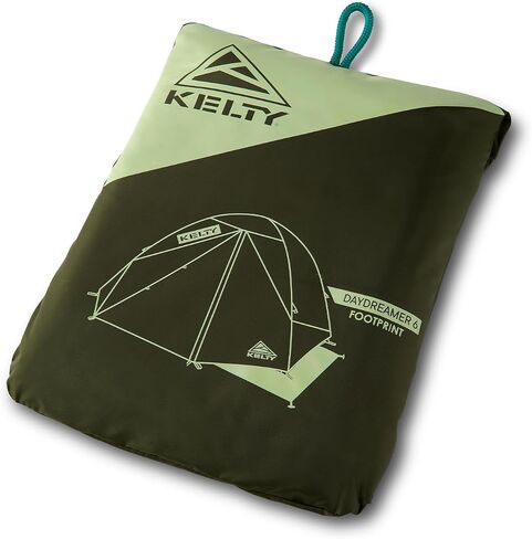 Kelty Daydreamer Footprint, Lightweight, Water Resistant, Fitted Ground/Camping Tarp Footprint Fits Daydreamer 4-6 Person Tent in Saudi Arabia