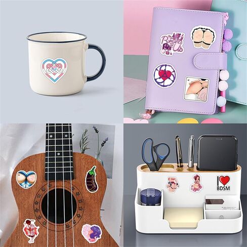 120pcs Sexy Stickers for Adults Dirty,SM Stickers for Women Men, Hot Girl Waterproof Vinyl Decals for Laptop Water Bottles Scrapbook Phone Skateboard Bike Car Luggage (SM-120) in Saudi Arabia