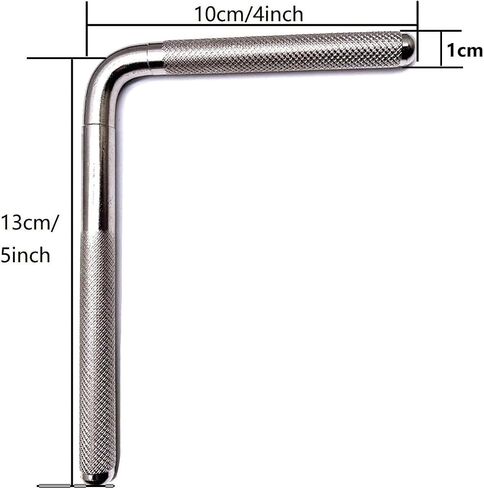 Cowbell Mount Holder with Bass Drum Hoop Mount Clamp, 3/8" Percussion Cowbell Mount Extension Rod Cowbell Clamp Cowbell Tambourine Mounting Bracket for Bass Drum Set Hardware Accessories in Saudi Arabia