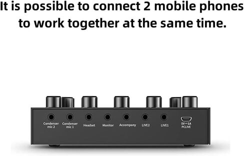 F998 Professional Audio Mixer,Voice Changer and Audio Interface with DJ Mixer Effects,Podcast Production Studio Equipment,for Podcasting/Gaming/Karaoke/Tiktok/YouTube Streaming White in Saudi Arabia