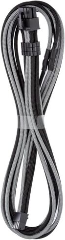 CableMod C-Series Pro ModFlex Sleeved 8-pin PCIe Cable for Corsair Type 5 RMX Shift (Black + White, 65cm) in Kuwait