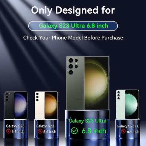 بالنسبة إلى Samsung Galaxy S24 Plus Case 6.7 '' ، S24 Magnetic Plus متوافق مع Magsafe ، [Grady Grady Frackproof] Provess Proghent Cover Cover Case Galaxy S24 Plus ، Black in Kuwait