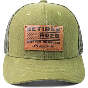 Retired 2025 Hat, Funny Retirement Gifts for Men 2025, Retired 2025 Not My Problems Anymore, Retirement Hat for Men Women