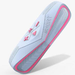 2025 Portable Bluetooth Speaker IPX7 Waterproof 20H Playtime for Camping BT5.3 Wireless Party Small Bluetooth Speaker Loud Easy Stereo Pairing for Outdoor Office Pink Gift