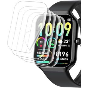 for Togala Smartwatch P99 Screen Protector, Case Friendly HD Clear [Anti-Scratch] [Bubble Free] [Anti-Fingerprint] Soft PET Film for Togala P99 1.96" Smartwatch Smart Watch [5 Pack]