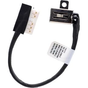 DC Power Jack Cable Power-Adapter Port 4VP7C 04VP7C استبدال Dell Inspiron 3510 3511 3515 3520 3525 3505 5593 5594 3593