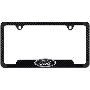 فورد 3D شارة شعار أسود ABS البلاستيك إطار لوحة الترخيص حامل 2 حفرة in Kuwait