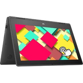 HP ProBook x360 11 G6 EE 2-in-1 Laptop, 11.6" Touchscreen Notebook, Core i5-10210, 8 GB RAM, 256 GB SSD, Wi-Fi, Bluetooth, Windows 10 Pro (Renewed)