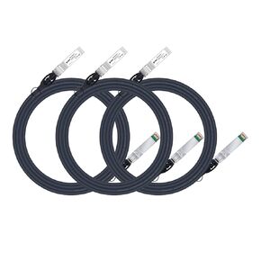 ipolex 1 Pack 10G SFP+ Copper Cable, SFP+ DAC, 3 Meter and 2 Pack 10G SFP+ Copper Cable, SFP+ DAC, 3 Meter