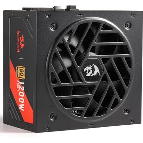 Redragon PSU007 80+ Gold 850 Watt ATX 3.0 & PCIe 5.0 Fully Modular Power Supply w/ 80 Plus Gold Certified, Compact 160mm Size, Smart ECO Low Noise RGB Fan, 100% Japanese Capacitors, Full Mod Cables