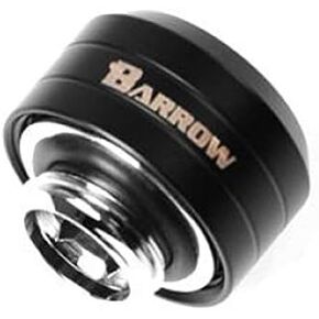 Barrow G1/4" to 14mm Hard Tubing Compression Fitting, Smooth Finish, Black