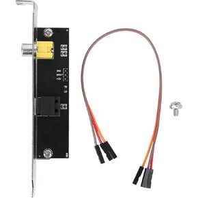 قوس كابل Evtscan ، قوس الكابلات الخارجي SPDIF المكونات الكهربائية البصرية للوحة الأم ASUS/Gigabyte/MSI ، صنعة رائعة وجودة صارمة