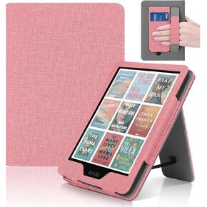 MOROCK Case for 7"/6.8" Kindle Paperwhite (12th/11th Generation, 2024/2021) and Kindle Colorsoft Signature Edition, Foldable Stand Case, Lightweight PU Leather Cover with Auto Wake/Sleep, Sage Green