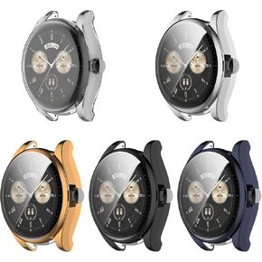 Chofit Compatible with Huawei Watch Buds Screen Protector,Full Coverage TPU Protective Cover HD Ultra-Thin Guard Bumper for Huawei Watch Buds Accessories