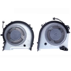 New Replacement Cooling Fans for HP 15-dh TPN-C143 Series 15-dh1012TX 15-dh0007TX 15-dh0009TX 15-dh0008tx 15-dh1011TX 15-dh002NR 15-dh0015NR 15-dh0161TX Laptop ND8CC01-18L04 ND8CC01-18L05 Fan