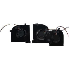 New Cooling Fan CPU GPU for Laptop Compatible with MSI GS65 Stealth Thin, MS-16Q1 MS-16Q2 MS-16Q3 16Q2-GPU-CW MS-16Q2 (Not for MS-16Q4 16Q5) 5V 0.5A