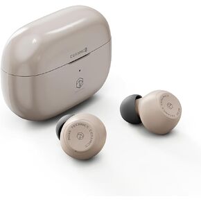 Ceramics Wireless Earbuds, High-Fidelity Sound, 60ms Gaming Earphones, 35H Playtime with Super Charge, IPX5 Sweat Resistant, Dual Connectivity, Bluetooth 5.3, ENC (Black)
