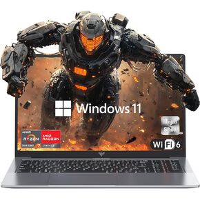 2025 Laptop, Laptop with AMD Ryzen 7 5000 Series (8C/16T, Up to 4.3GHz), 16GB RAM 512GB NVMe SSD Laptop Computer, Radeon RX Vega 8 Graphics, 16.1-inch FHD Display, WiFi 6, Backlit KB
