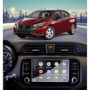 8 Inch Screen Protector for Nissan Versa SR 2020-2025 Tempered Glass Protective Film for Kicks SV/SR 2021-2024 Car Radio Accessories Cover HD Clear