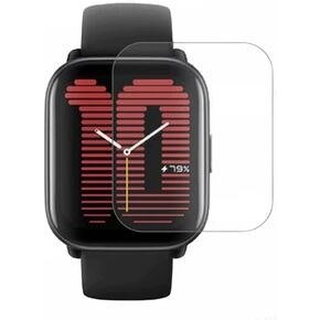 5Pcs Hydrogel Screen Protector for Amazfit Bip U/Bip U pro 1.43" Smartwatch Soft HD Clear TPU Film Touch Sensitive, Self-Healing, Anti-Scratch, Ultra-Thin, Easy Installation