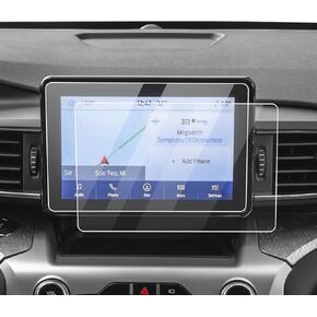 Karltys 2PCS Explorer Screen Protector for 2020 2021 2022 2023 2024 Ford Explorer 8-Inch Touchscreen, HD Clear, Anti Glare Navigation Tempered Glass Protector for 2024 Explorer Accessories