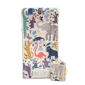 Stokke JetKids CloudSleeper, Mickey Celebration - Kids Inflatable Travel Bed - with Integrated Pump, Breathable Mesh Cover & Full-Length Bumpers to Keep Your Child Safe - for Ages 3+
