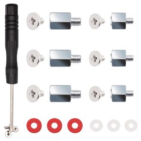 502PCS Computer Screws Assortment Kit, Motherboard Standoffs Screws PC Screws + 19PCS M.2 SSD Mounting Screws Kit, M.2 Motherboard Standoffs and Screws, NVMe Screw with Magnetic Screwdriver