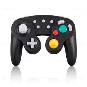 Donop Wireless Gamecube style Controller for Nintendo Switch Console/PC/Steam (Black)