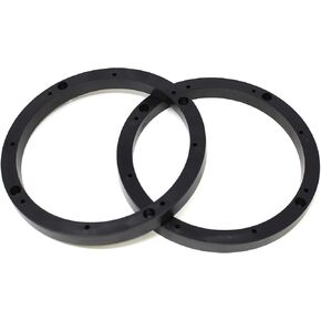 Universal 6.5 مكبر صوت فاصل أسود 1/2 "محول حلقة عمق بلاستيكي فاصل 6.5" لزوج مكبر الصوت