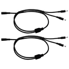 DC5.5mmx2.1mml Female to 2 Male/3 Male /4 Male /5 Male/8Male/10 Male Y-Type Range Adapter 1to10/2pcs