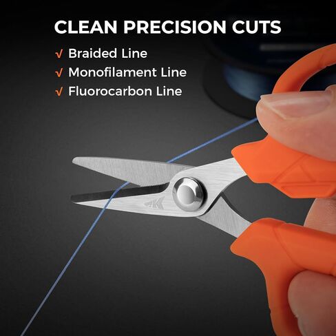 KastKing Cutthroat 7 inch Fishing Pliers and Paradox 4.5-Inch Fishing Scissors in Saudi Arabia