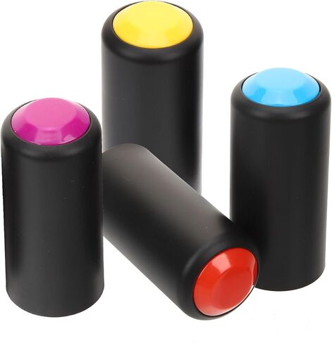 Vaguelly 4pcs Mic Battery Screw on Caps Microphone Cover Compatible for PGX24/SLX24/PG58 Style B Microphone in Kuwait