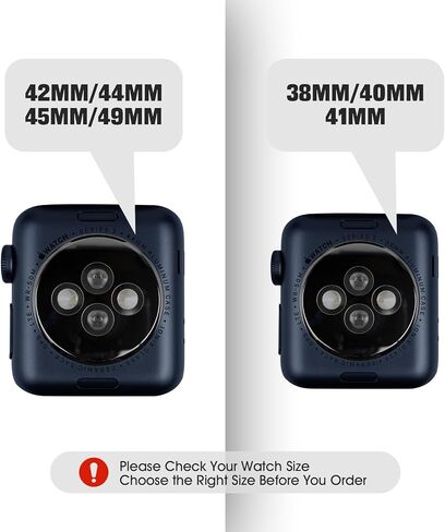Stainless Steel Mesh Loop for Apple Watch Band 38mm 40mm 41mm 42mm(Series 10), Magnetic Clasp Replacement Bands for iWatch Ultra Series 9 8 SE 7 6 5 4 Women & Men in Saudi Arabia