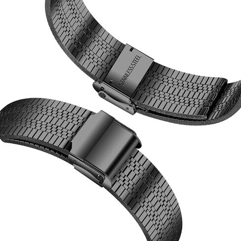 الأشرطة المتوافقة مع نهج Garmin S50/S44/S42/S40/S12 النطاق الصلب الفولاذ المقاوم للصدأ الفولاذ الصلب النطاق المعدني لنهج S50/S44/S42/S40/S12 Smart Watch Accessories in Kuwait