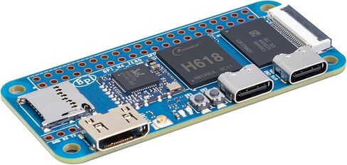 Banana PI BPI -M4 Zero SBC - متوافق مع معظم إكسسوارات RPI Zero W - يصل إلى 4 جيجابايت RAM 32GB EMMC (ذاكرة الوصول العشوائي 4GB + 32GB EMMC WIFI 5 ، مجموعة أساسية) in Kuwait