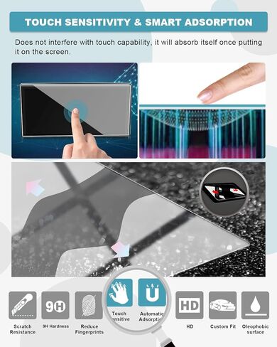 CDEFG for 2025 Ford Maverick Screen Protector 2025 Ford Maverick 13.2" Lobo XLT Lariat Tremor XL Accessories Tempered Glass Maverick 2025 Screen Cover 2025 Ford Maverick Screen Guard in Saudi Arabia