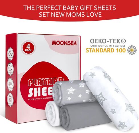 Pack and Play Sheets Girl، 4 عبوات من ملاءات سرير الأطفال الصغيرة، ملاءة قابلة للتمدد من Pack n Play Playard، متوافقة مع Graco Pack n Play، مادة ناعمة وجيدة التهوية، وردي in Saudi Arabia